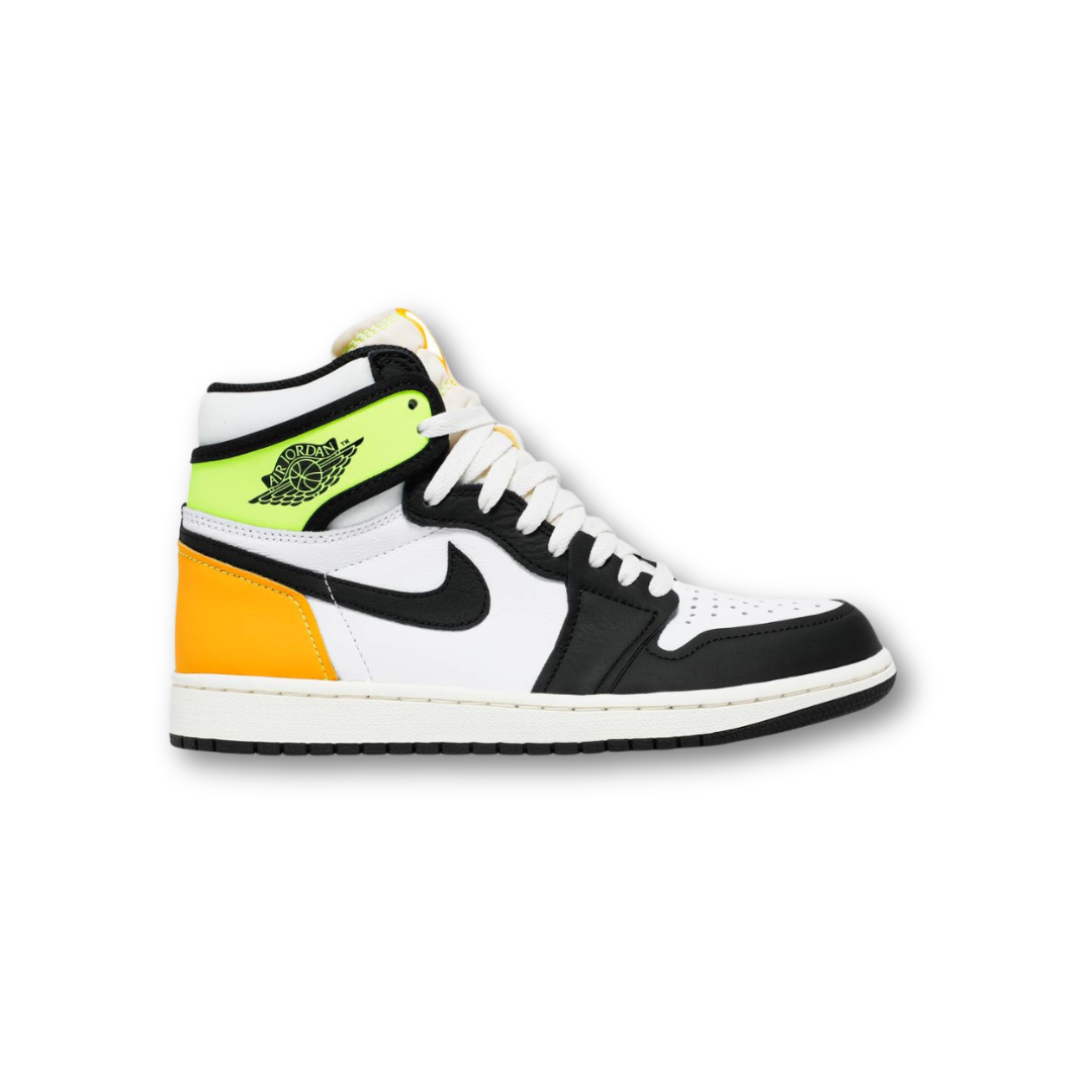 Jordan Retro High White Black Volt University Gold – Drop Streetwear