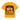 Travis Scott x CPFM 4 CJ Burger Mouth T-Shirt Gold