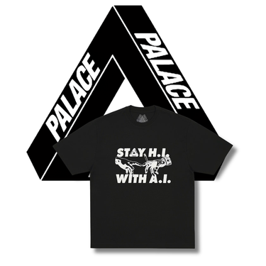 PALACE INDICA T-SHIRT BLACK