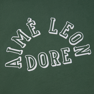 Aimé Leon Dore Collegiate Logo Hoodie Myrtle