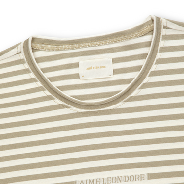 Aimé Leon Dore Yarn Dyed Beach Tee Laurel Oak