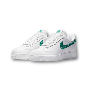 Nike Air Force 1 Low '07 Essential White Green Paisley (W)