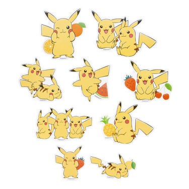 Pokemon Decoration Sticker / Fruit Yellow