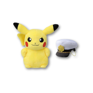Pokémon Takara Tomy Captain Pikachu Plush