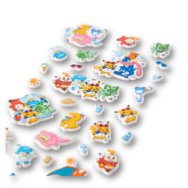 Pokémon Puffy Sticker Happy Sunny Day