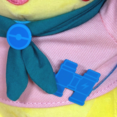 Pokémon Road Trip Pikachu Plush Keychain