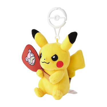 Pokémon Center Kagawa Slowpoke Fan Pikachu Mascot with Carabiner
