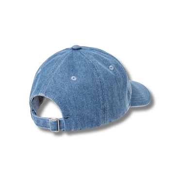 Marithé François Girbaud Lettering Logo Ball Cap Blue