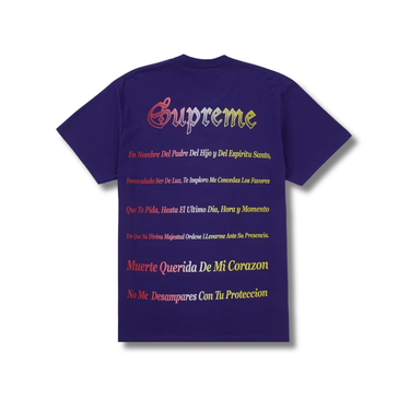 Supreme Grim Reaper Tee Purple