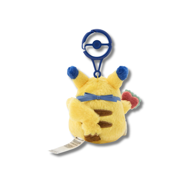 Pokémon Pikachu with Burger Diner Plush Keychain