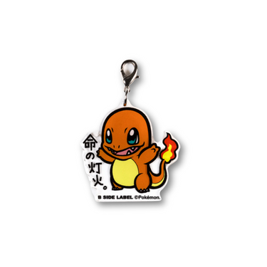 Pokémon B-Side Label Acrylic Charm Charmander