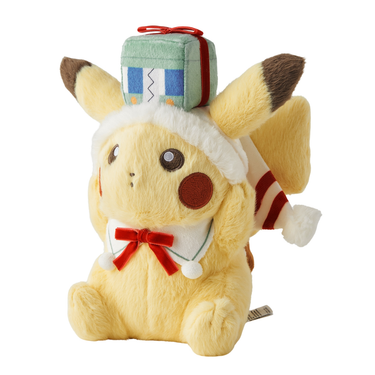 Pokémon Holiday Blessings Pikachu Plush Toy