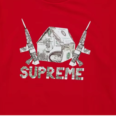 Supreme Origami Tee Red