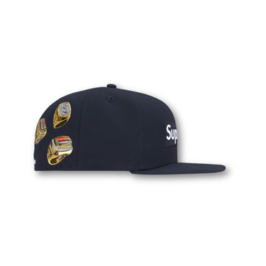 Supreme Rings Box Logo New Era Navy