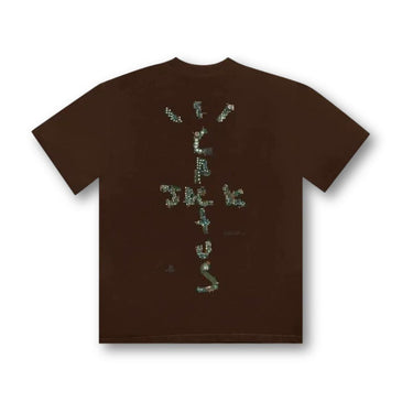 Travis Scott Motherboard Logo II T-Shirt Brown