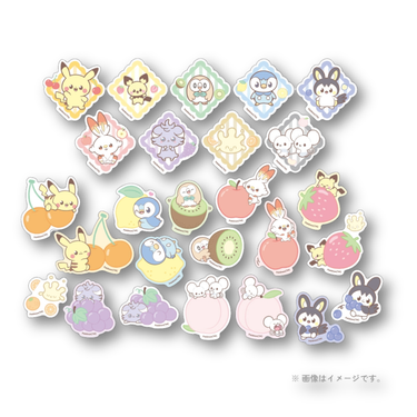 Pokémon Flake Sticker Fruit Poke Piece