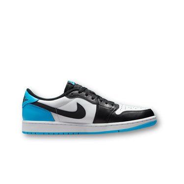 Jordan 1 Retro Low OG Black Dark Powder Blue