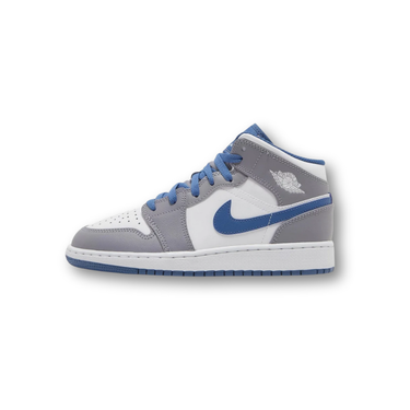 Jordan 1 Mid True Blue Cement (GS)