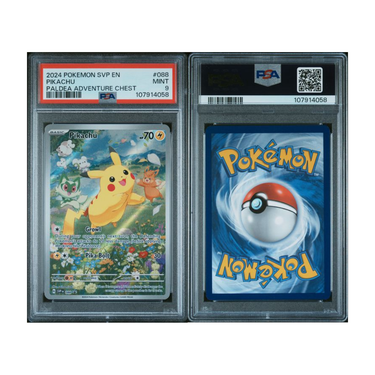 Pokemon 2024 SVP EN-SV Black Star Promo #088 Pikachu Paldea Adventure Chest