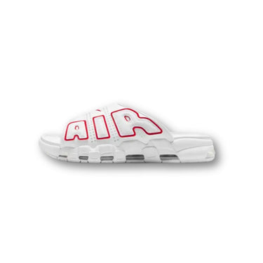 Nike Air More Uptempo Slide White University Red