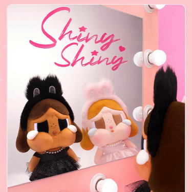 POP MART CRYBABY SHINY SHINY SERIES-Plush Doll Black