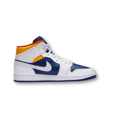 Jordan 1 Mid Royal Blue Laser Orange