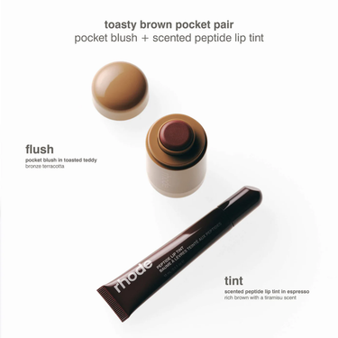 Rhode Pocket Pair Limited Edition Set (Toasted Teddy + Espresso - A Toasty Brown Pair)