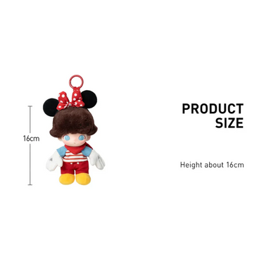 POP MART DIMOO WORLD × DISNEY Series - Vinyl Plush Keychain *Wholebox