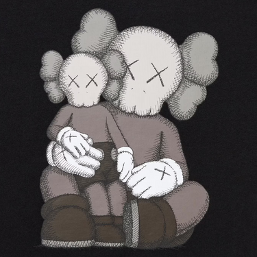KAWS x Uniqlo UT Short Sleeve Companion Graphic T-Shirt Black