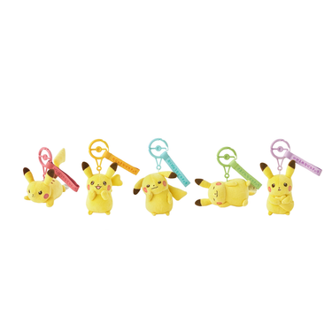 Pokemon Mascot "Ten Poke Ten Colors" Modest Pikachu