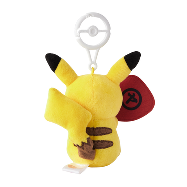 Pokémon Center Kagawa Slowpoke Fan Pikachu Mascot with Carabiner
