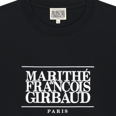 Marithé François Girbaud Classic Logo Tee Black