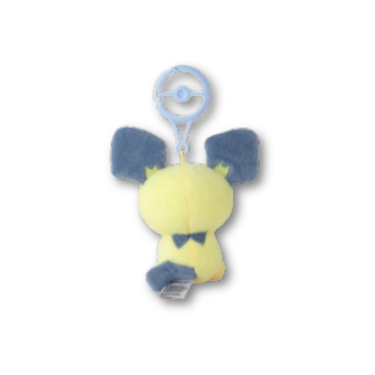 Pichu & Pikachu Pokémon Little Daydream Plush Mascot with Carabiner