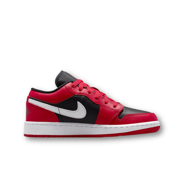 Jordan 1 Low Black Very Berry (GS)