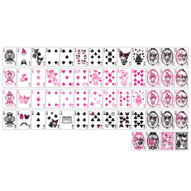 Japan Sanrio Bicycle Playing Cards - My Melody 50th Anniversary & Kuromi 20th Anniversary