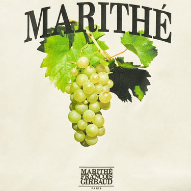 Marithé François Girbaud Grape Graphic Eco Bag Natural
