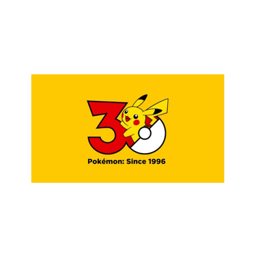 Pokémon 30th Anniversary Pikachu Plush Keychain – Covering Mouth (Style 8)