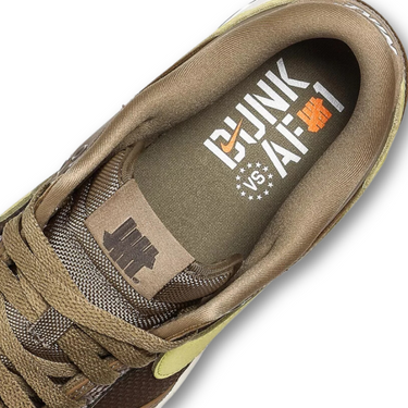 Nike Dunk Low SP Undefeated Canteen Dunk vs. AF1 Pack