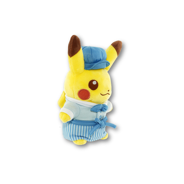 Plush Pikachu Blue Pokemon Cafe Limited Edition