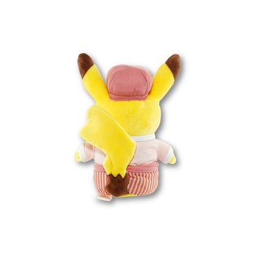 Plush Pikachu Pink Pokemon Cafe Limited Edition