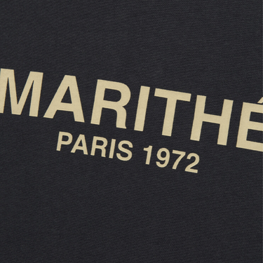 Marithé François Girbaud Regular Logo Tee Charcoal