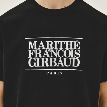 Marithé François Girbaud Classic Logo Tee Black
