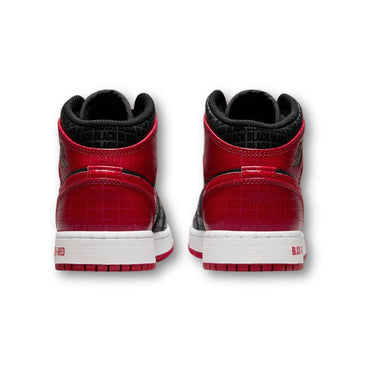 Jordan 1 Mid Bred Text (GS)