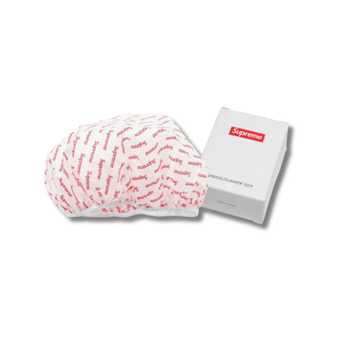 Supreme Shower Cap White/Red
