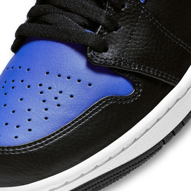 Jordan 1 Mid Hyper Royal Tumbled Leather