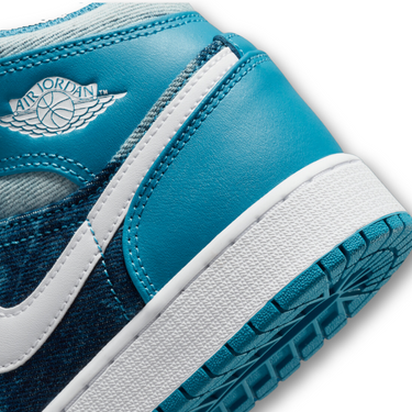 Jordan 1 Mid Washed Denim (GS)