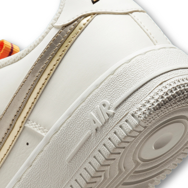 Nike Air Force 1 LV8 Double Swoosh Silver Gold (GS)