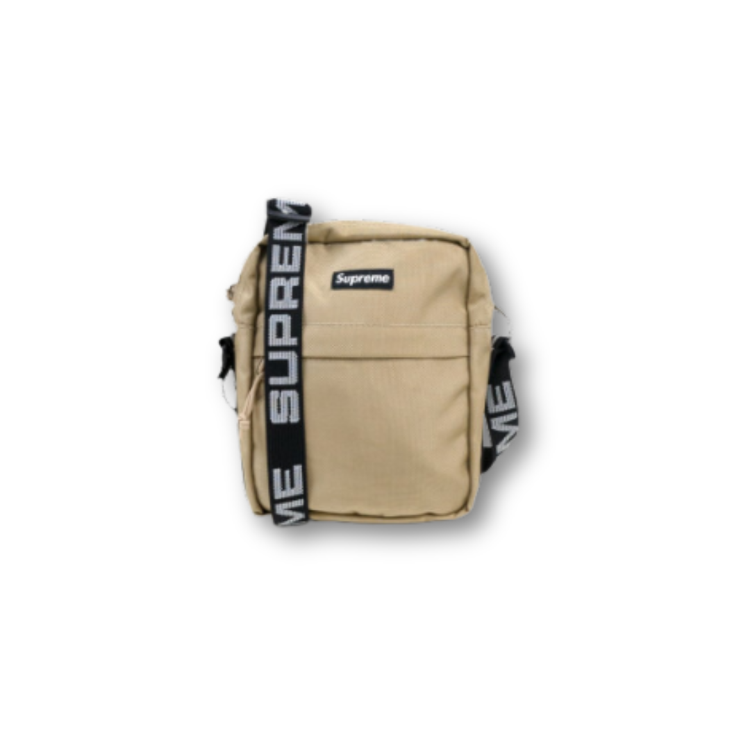 Supreme shoulder bag ss18 tan sale