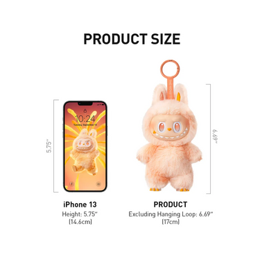 Pop Mart Labubu The Monsters - Big Into Energy Series Vinyl Plush Pendant (Version 3) *WholeBox