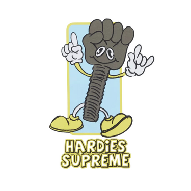 Supreme Hardies Bolt Tee White